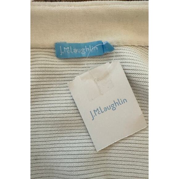 NWT J McLaughlin Ribbed Lightweight Knit Open Cardigan Sweater Size S - Picture 2 of 3